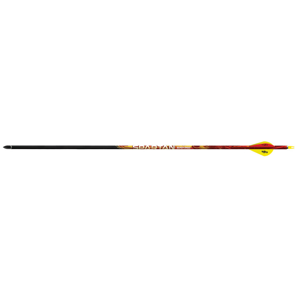 Black Eagle Spartan Arrows .001 500 Spine Blazer Vanes 6-Pack