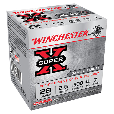 Winchester  28 Gauge 2.75 in / 2.75 in #7 5/8 oz