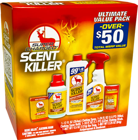 WRC Scent Killer Super Charged Personal Care Combo Kit