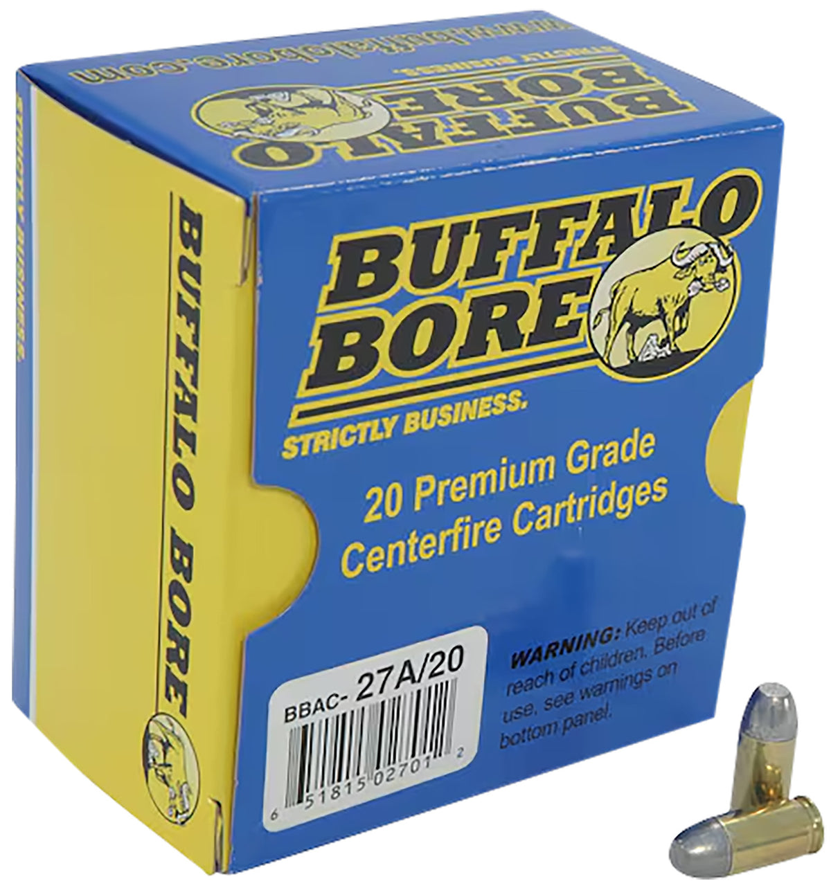 Buffalo Bore Personal Defense .380 ACP/Auto 100 gr Solid ammo