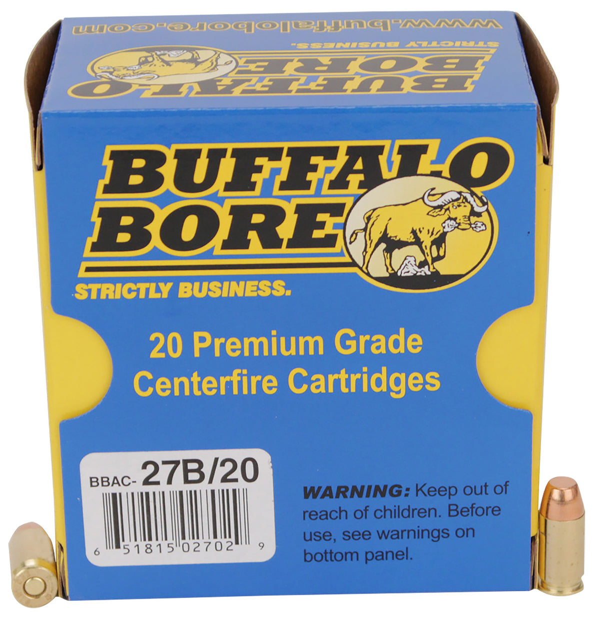 Buffalo Bore Personal Defense .380 ACP/Auto 95 gr FMJ ammo