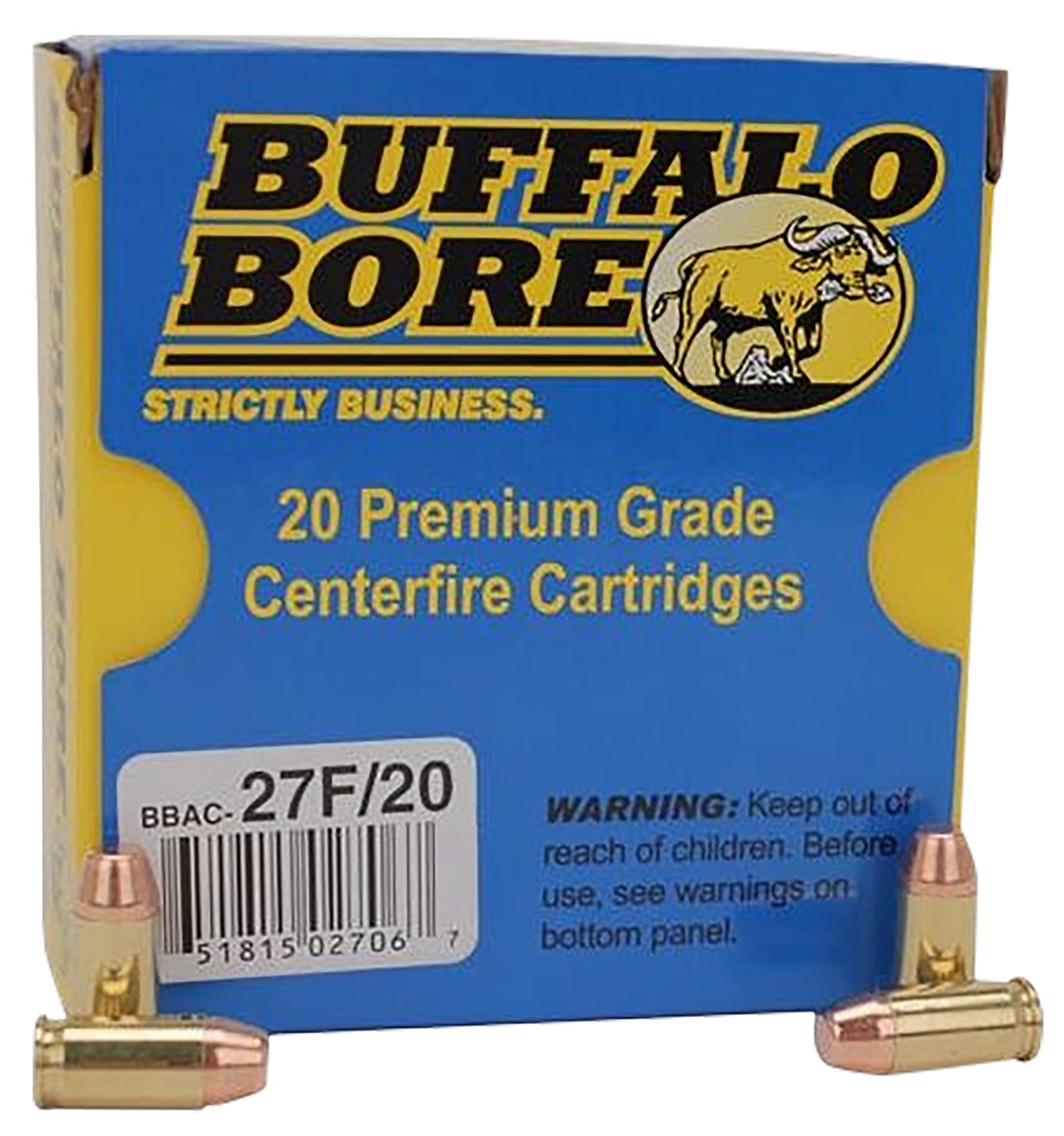 Buffalo Bore Standard Pressure .380 ACP/Auto 95 gr FMJ ammo