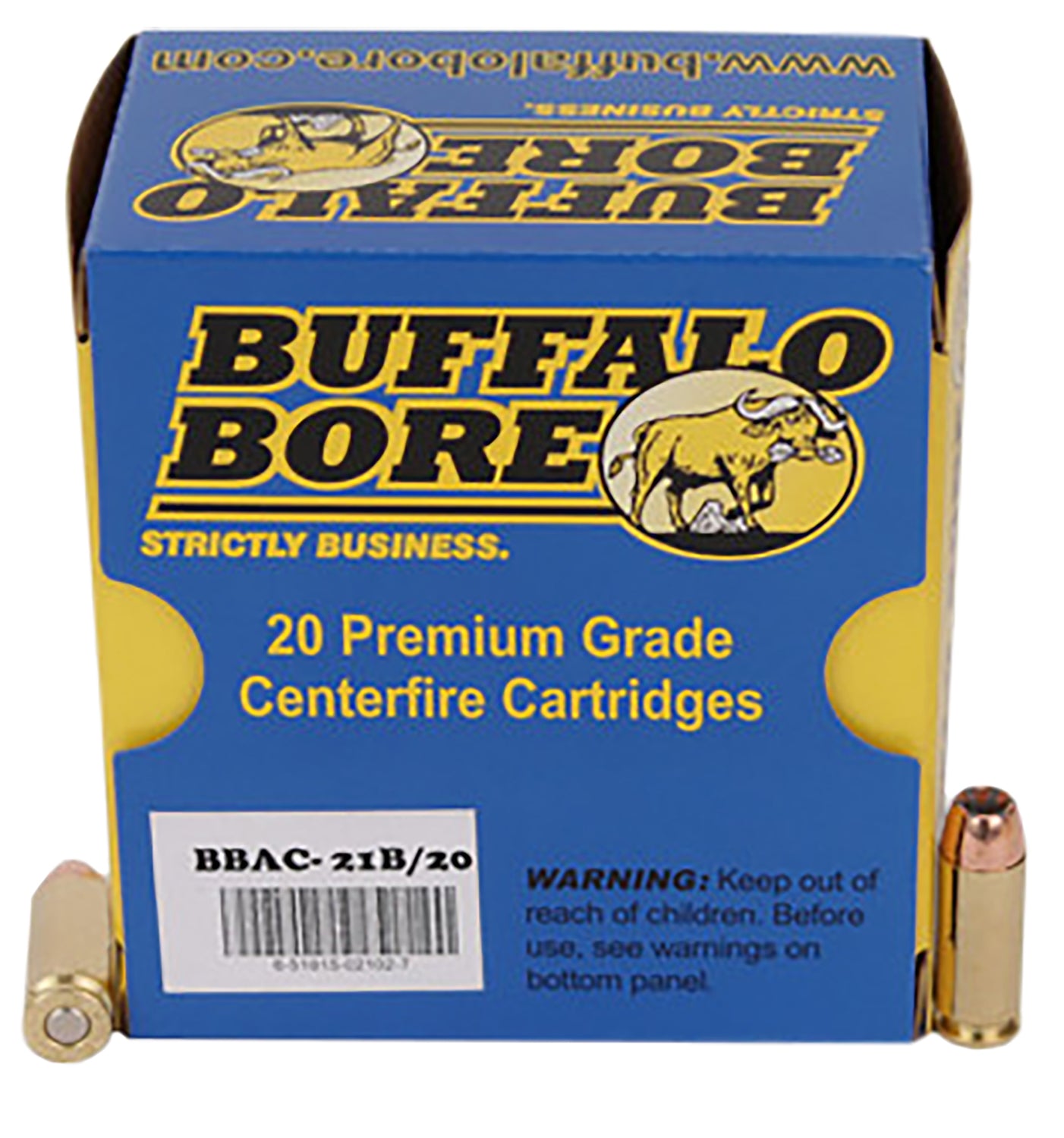 Buffalo Bore Heavy 10mm Auto 180 gr JHP ammo
