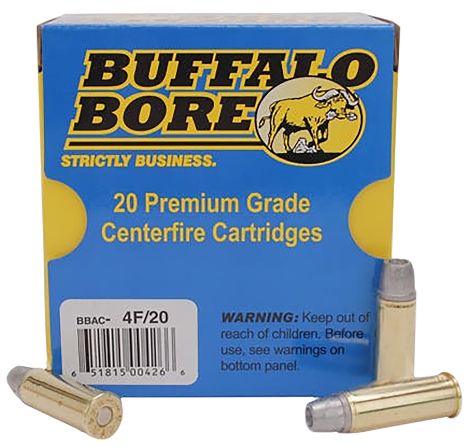 Buffalo Bore Deer Grenade .44 Magnum 240 gr Solid ammo