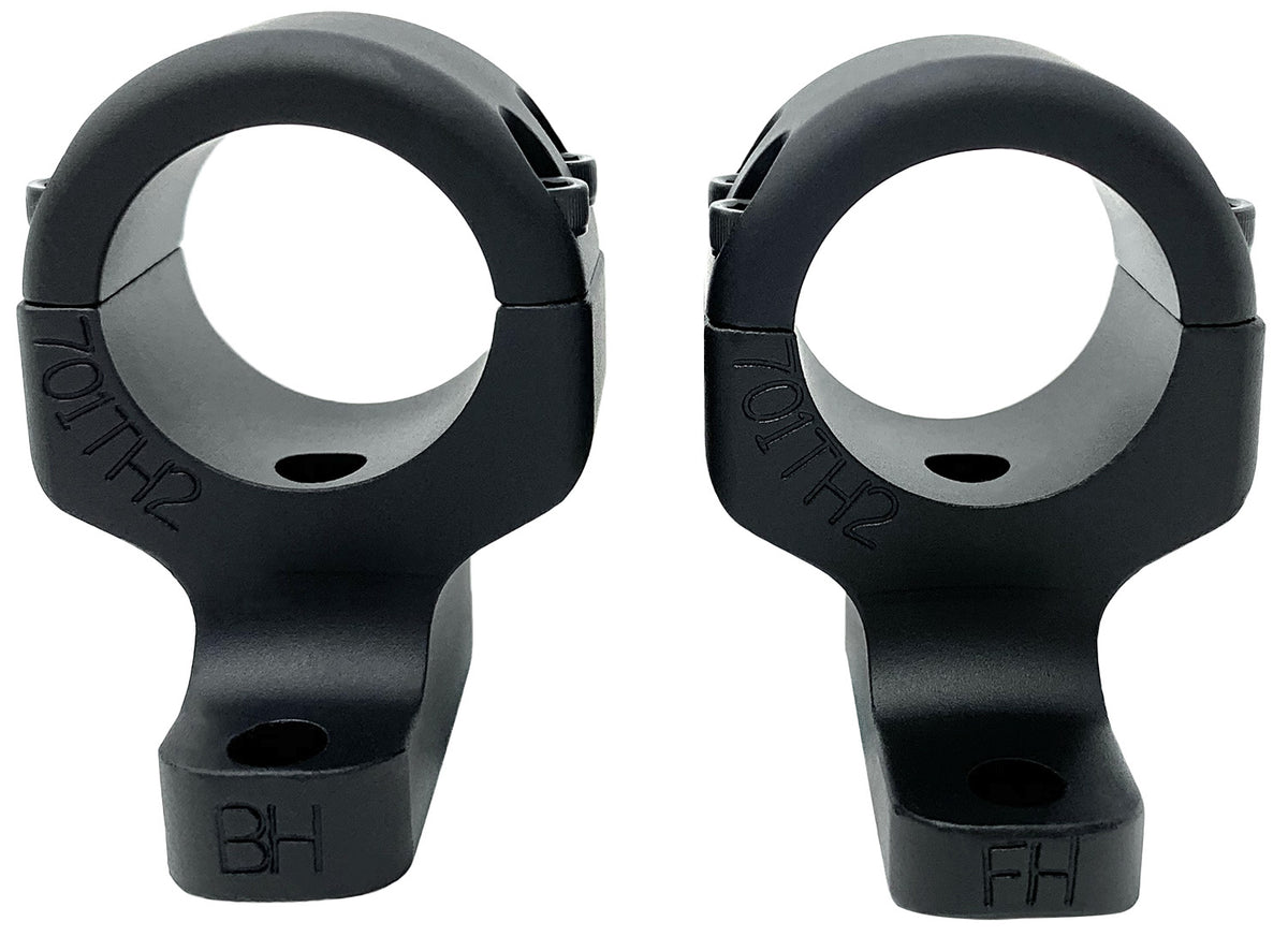 DNZ 701H2 Game Reaper 2 Howa Scope Mount and Ring Combo 1-Inch Matte Black
