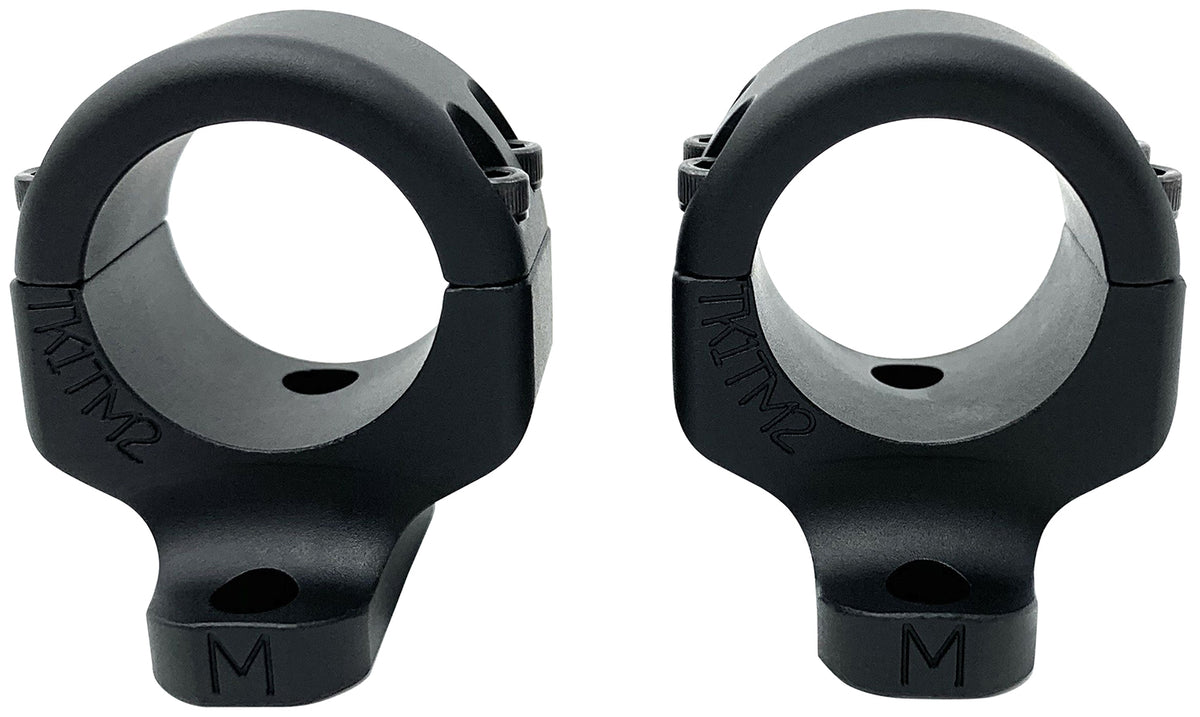 DNZ TK1TM2 Game Reaper 2 Tikka Scope Mount and Ring Combo 1-Inch Matte Black