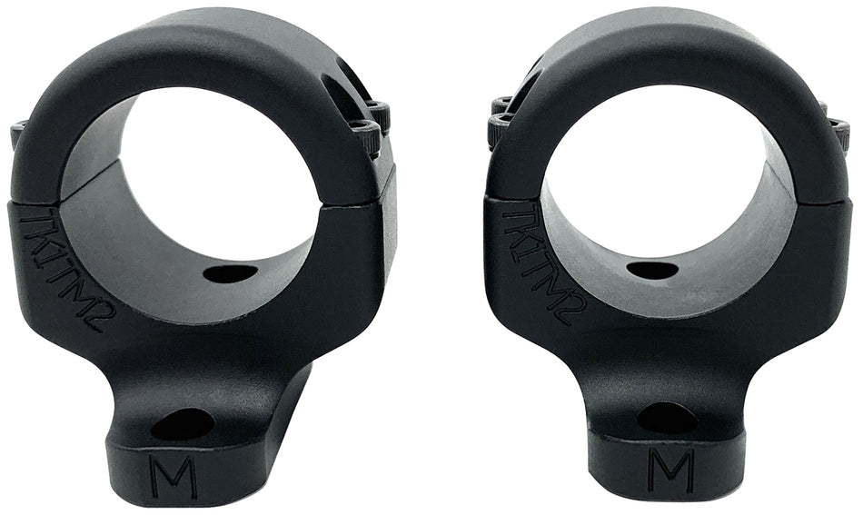 DNZ TK1TM2 Game Reaper 2 Tikka Scope Mount and Ring Combo 1-Inch Matte Black