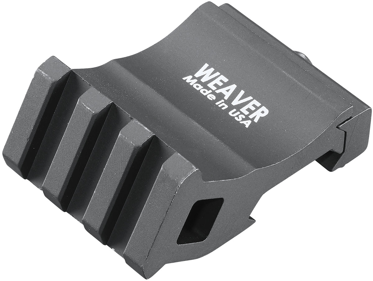Weaver Mounts 99671 Offset Rail Adapter Black Anodized 0 MOA Picatinny