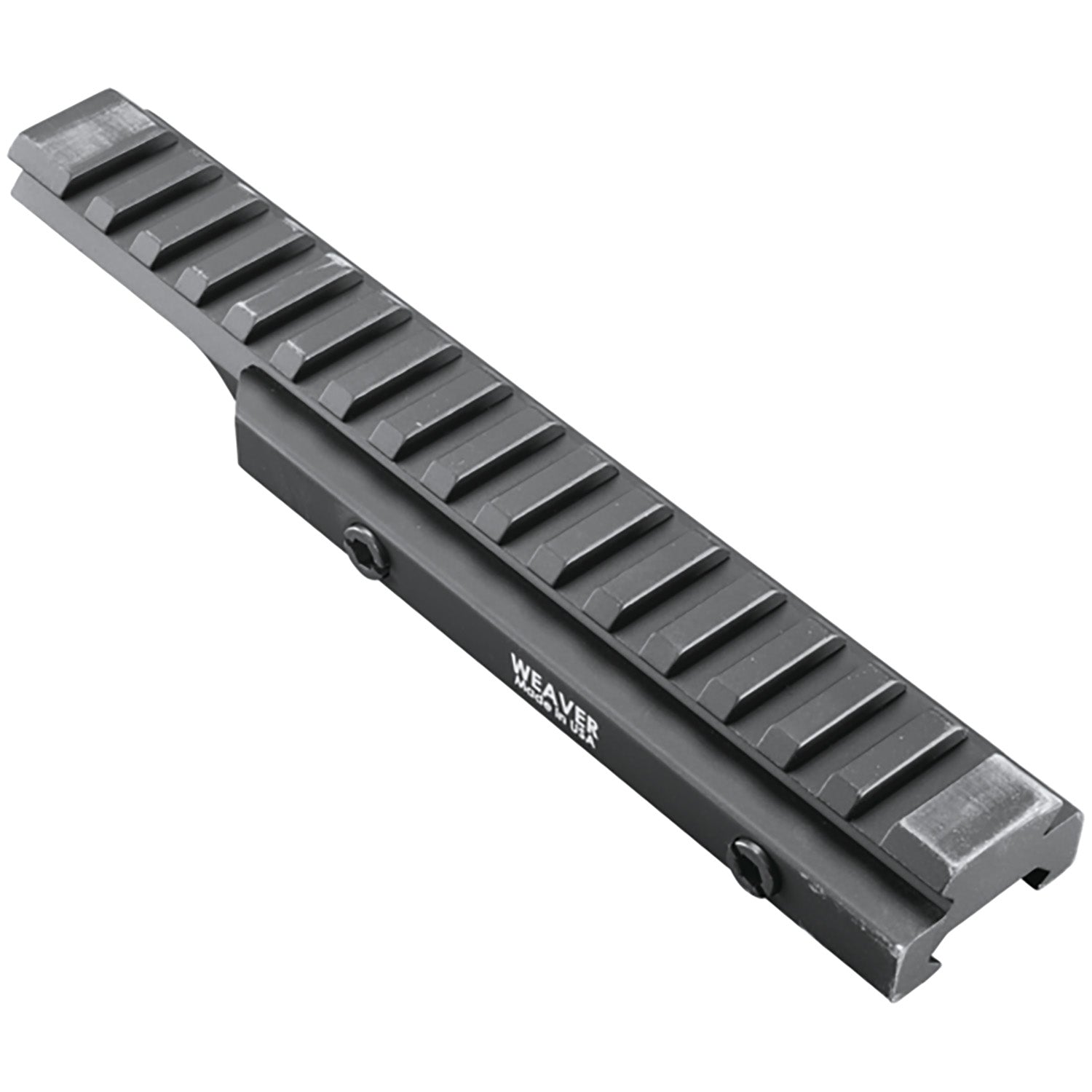 Weaver 99673 Flat Top Riser Rail Black Anodized 0 MOA for AR-15/M16