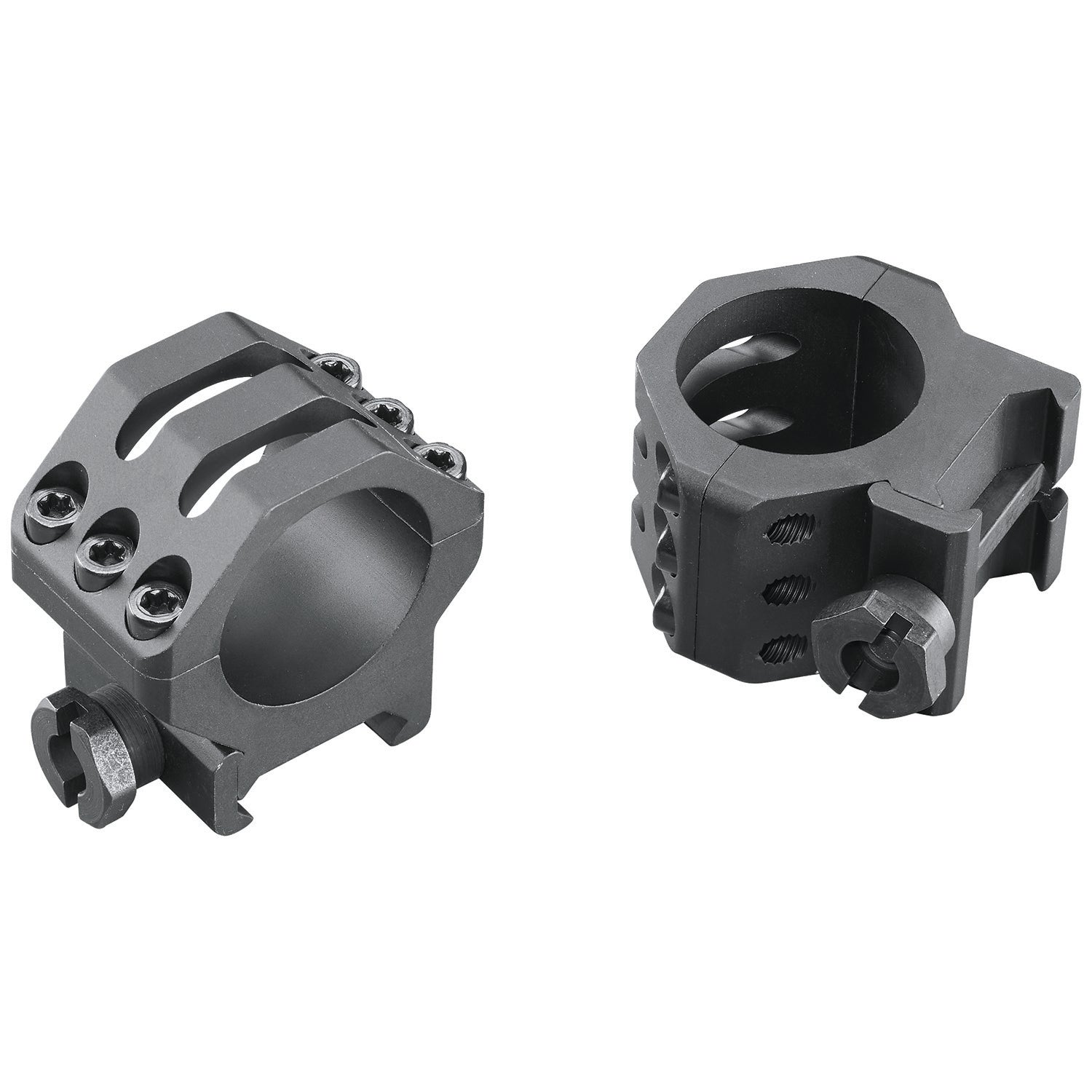 Weaver 99688 Six-Hole Picatinny Scope Rings Matte Black 1 Inch Medium