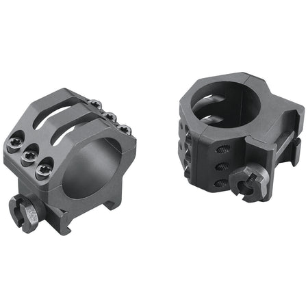 Weaver 99688 Six-Hole Picatinny Scope Rings Matte Black 1 Inch Medium