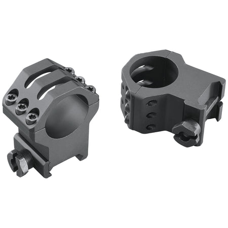 Weaver 99691 Six-Hole Picatinny Scope Rings Matte Black 1 Inch Extra Extra High