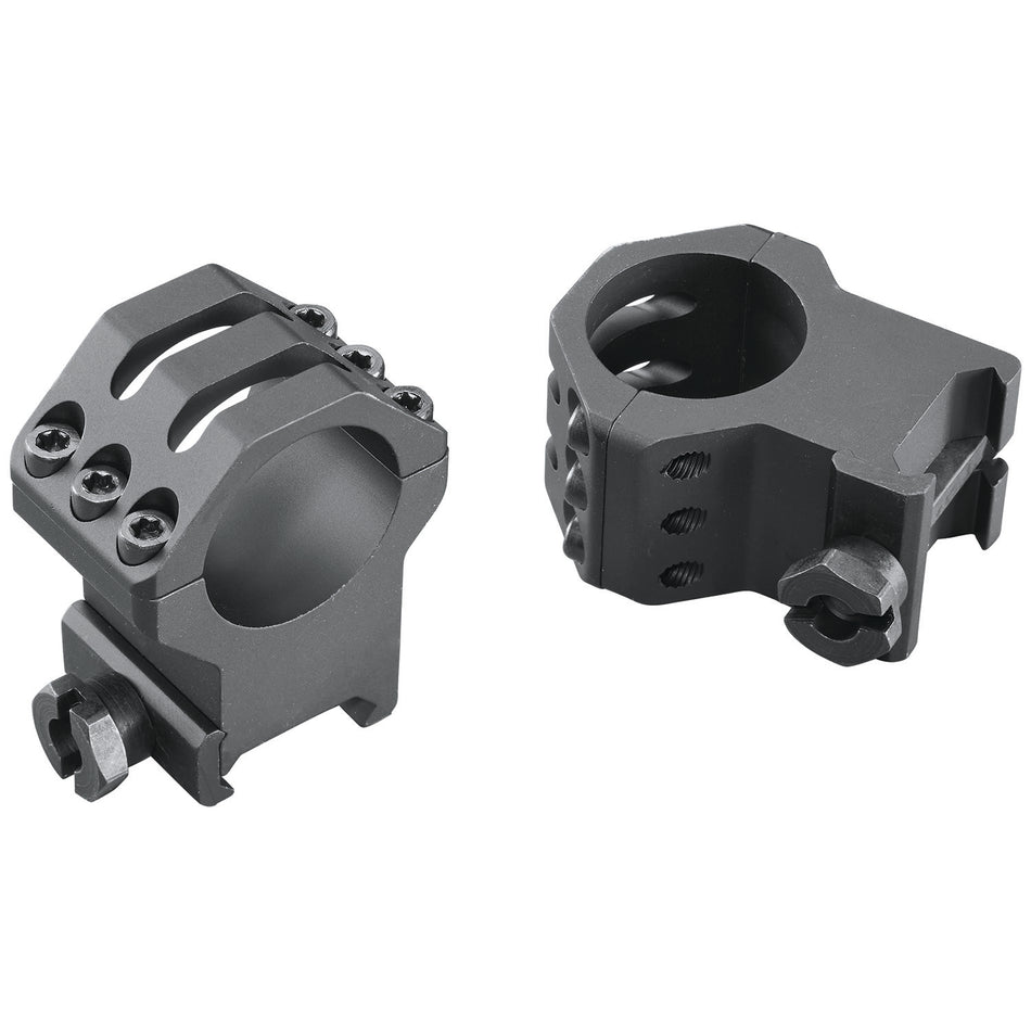 Weaver 99691 Six-Hole Picatinny Scope Rings Matte Black 1 Inch Extra Extra High