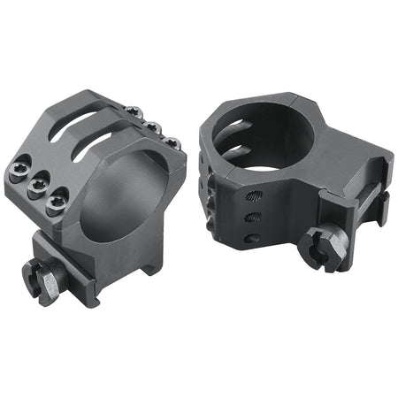 Weaver 99695 Six-Hole Picatinny Scope Rings Matte Black 30mm Extra High