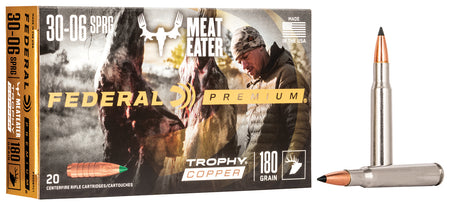 Federal P3006TC1 Premium Trophy Copper  180 Grain .30-06 Springfield