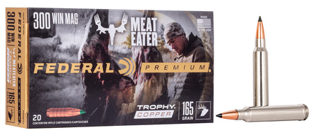 Federal P300WTC2 Premium Trophy Copper  165 Grain .300 Winchester Mag