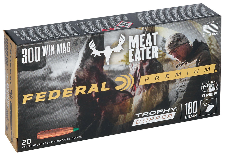 Federal Premium .300 Winchester Mag 180 gr PolyTip ammo