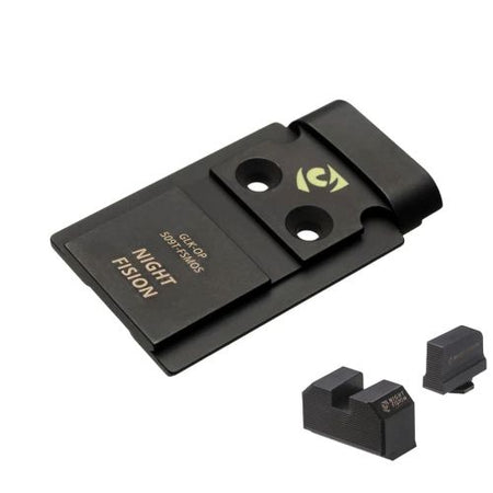 Night Fision Optic Plate and Blank Sight Combo for Holosun 509T - FN 509 FS MOS
