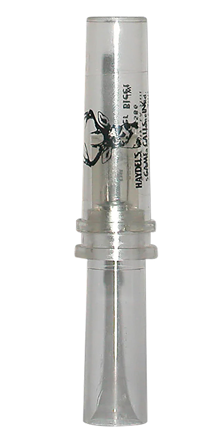 Haydel's DB85 Deer Bleat Open Call - Adult Doe Sounds for Deer Hunting, Clear Acrylic