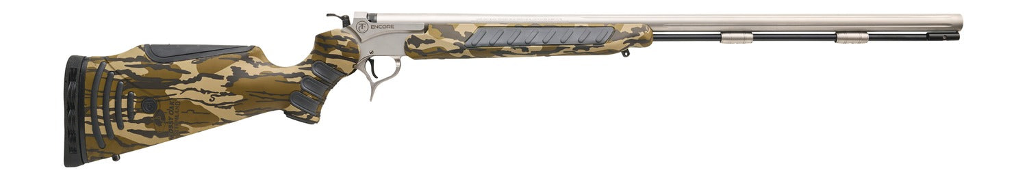 Thompson Center Arms, LLC 6108R Encore Prohunter FS 50 Cal 209 Primer 28" Stainless Stainless Barrel & Receiver, Mossy Oak Bottomland Synthetic Stock