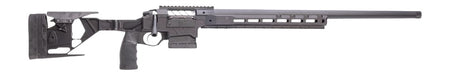 Seekins Precision 11710511F Havak Hit Pro M3 22 Creedmoor 24" Black Heavy Contour Threaded Barrel, Black Armorer Anodized Aluminum Receiver w/Picatinny Rail, Arca Rail Forend, Adjustable Folding Black