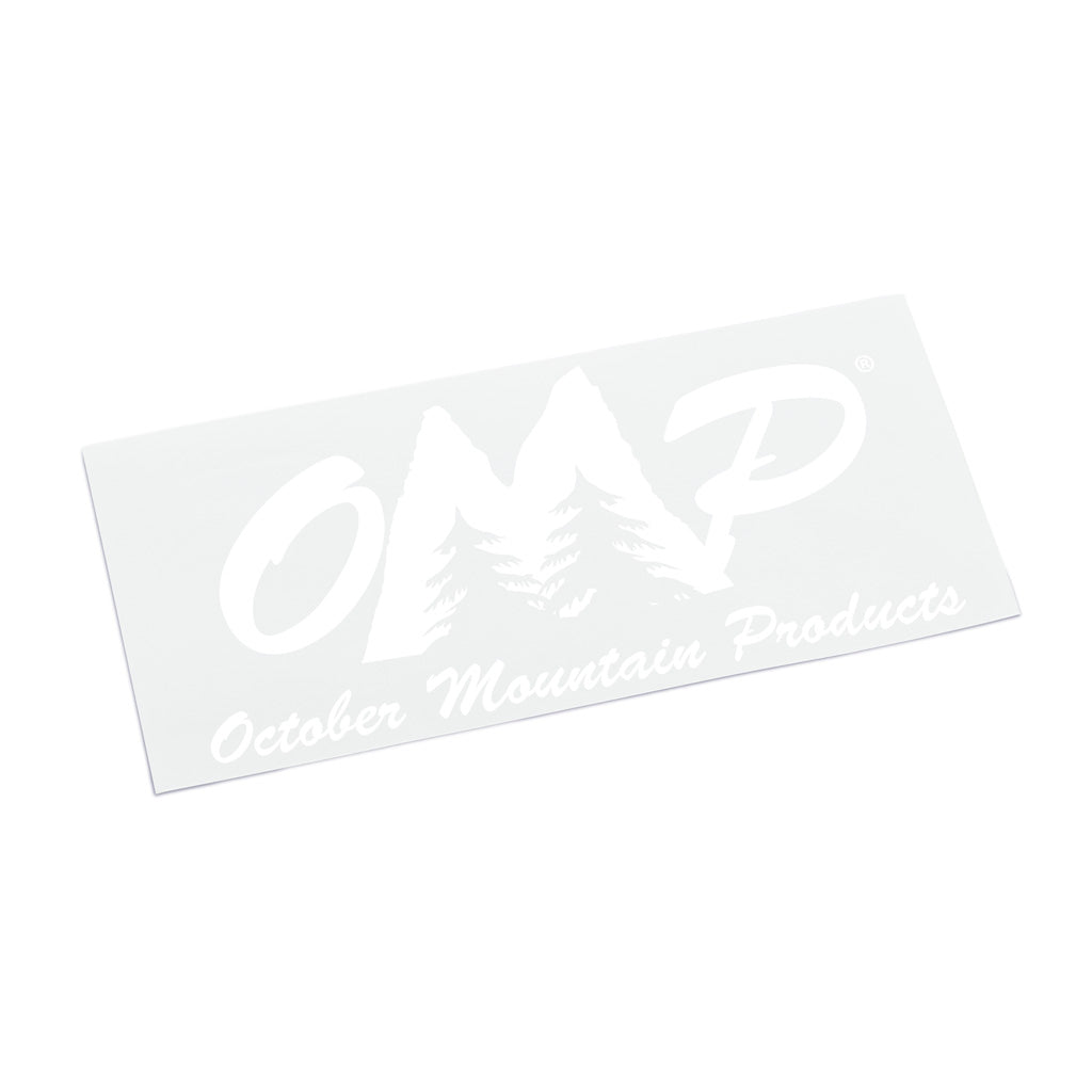 October Mountain OMP Vinyl Decal