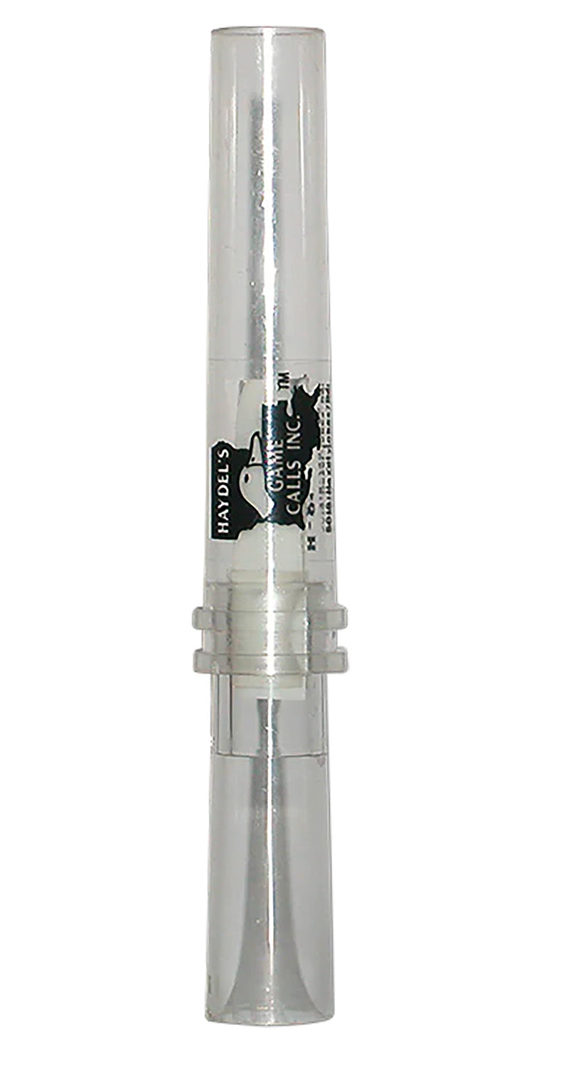 Haydel's H81 Canadian Honker Open Call - Deep Guttural Goose Tones, Clear Polycarbonate