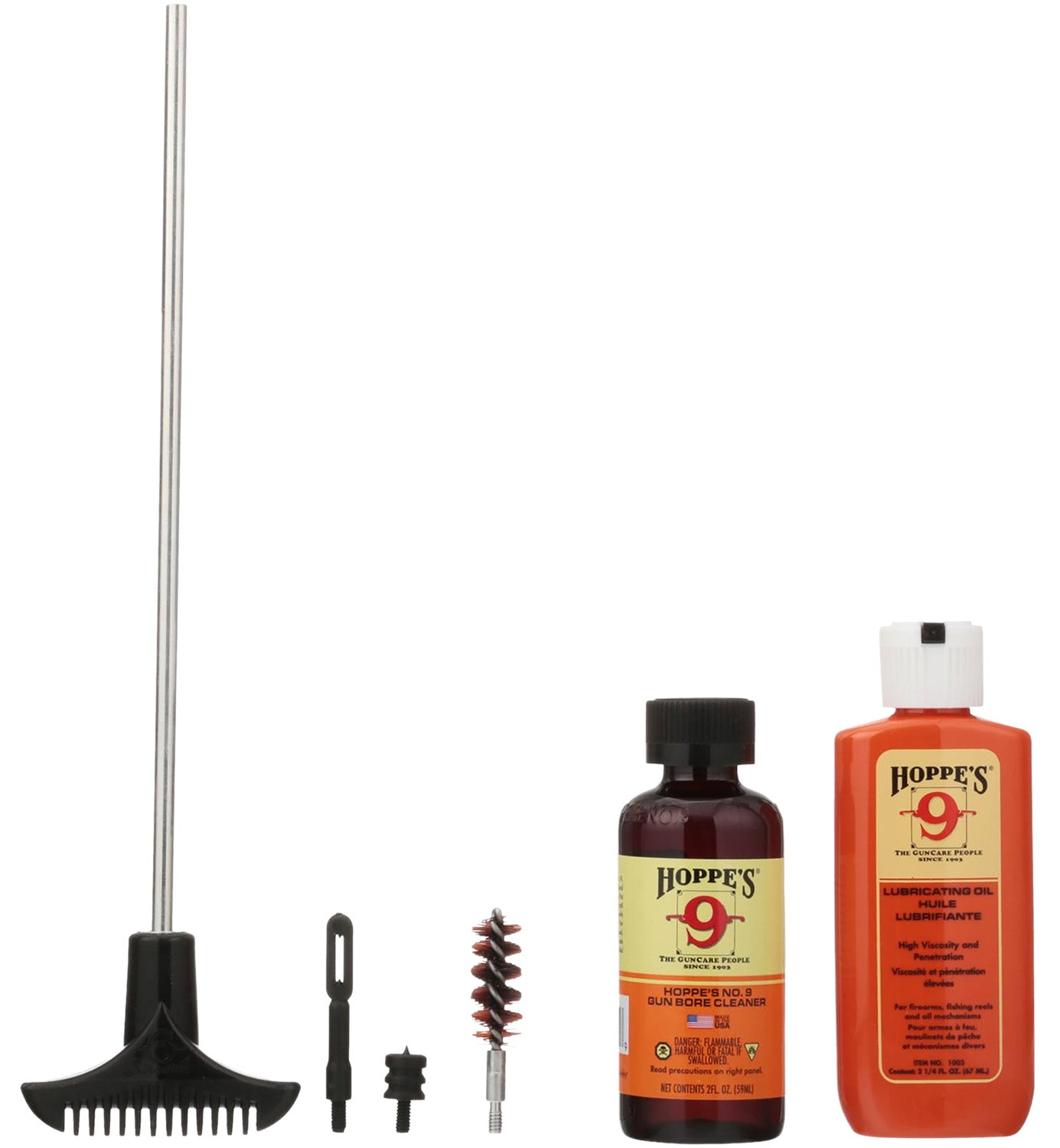 Hoppe's PCO45B .44/.45 Cal Pistol Cleaning Kit (Clamshell Pack)