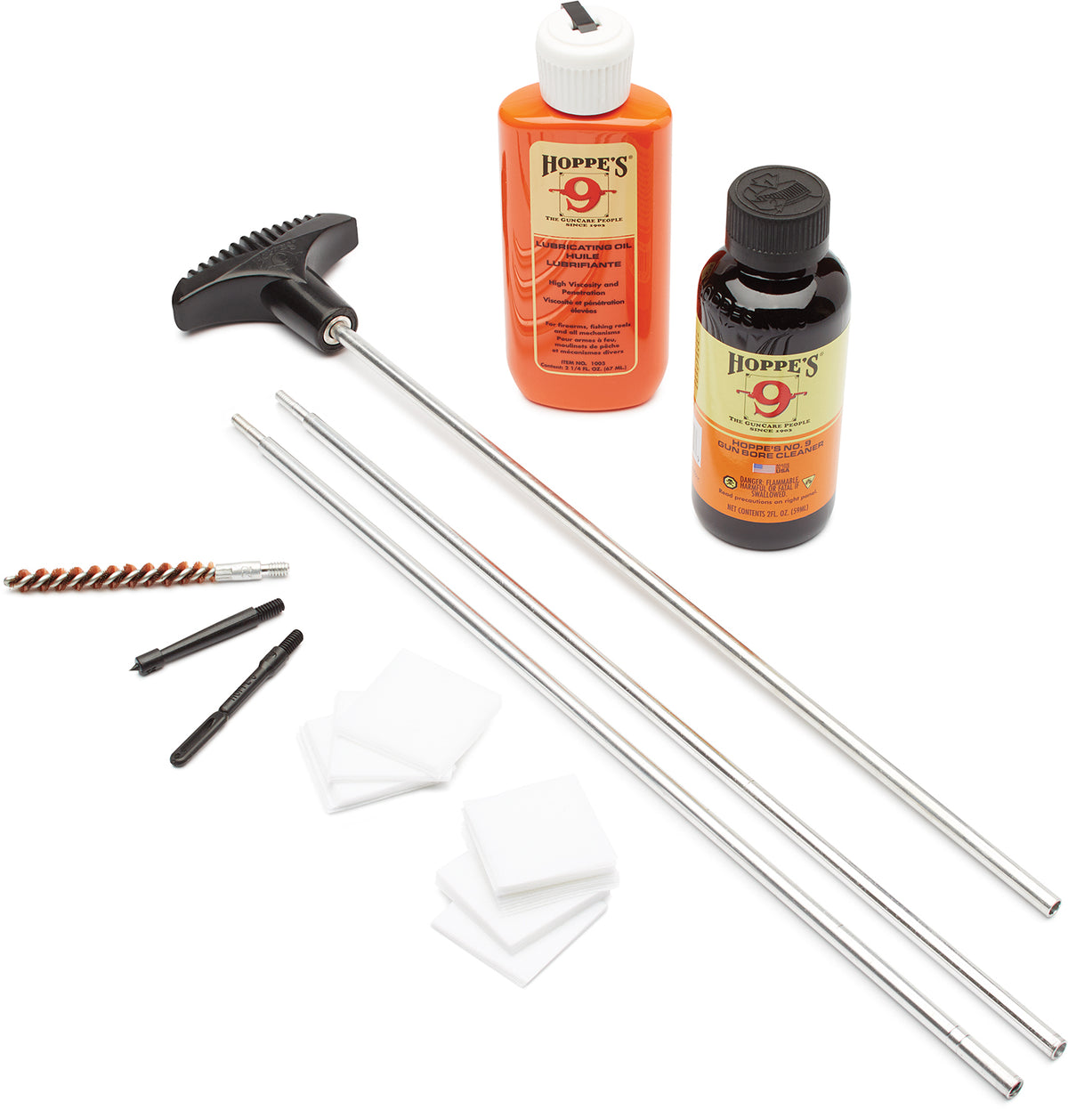 Hoppe's U243B Rifle Cleaning Kit for 6mm/6.5mm/.243/.257 Caliber