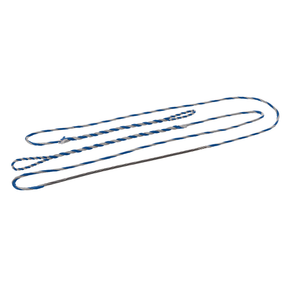 October Mountain Flemish Recurve Bowstring Blue/Silver D97 62 in. AMO