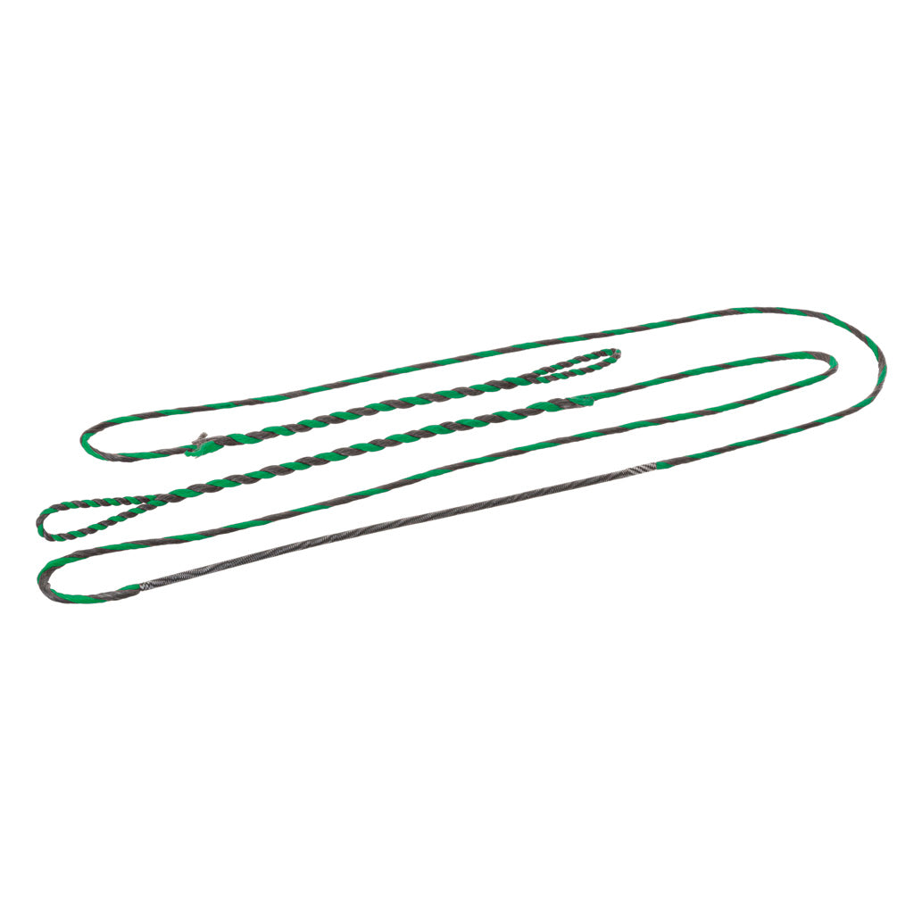 October Mountain Flemish Recurve Bowstring Green/Black D97 58 in. AMO