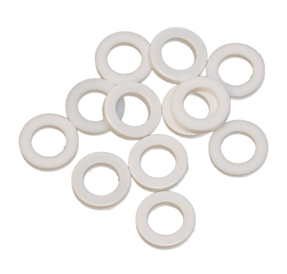 GrovTec US GTHM64 White Spacers Bulk Parts Pack 48 Pieces