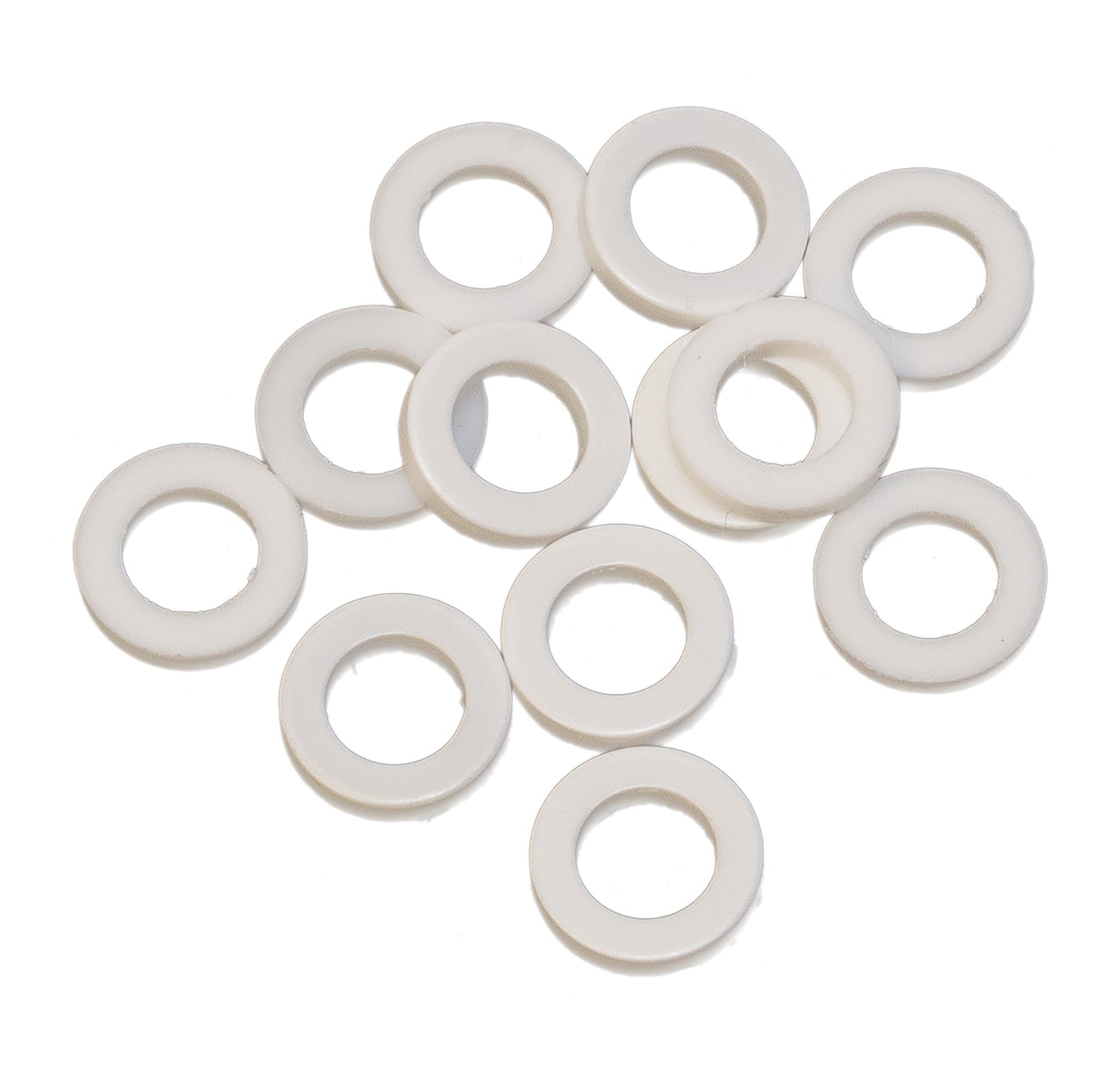 GrovTec US GTHM64 White Spacers Bulk Parts Pack 48 Pieces