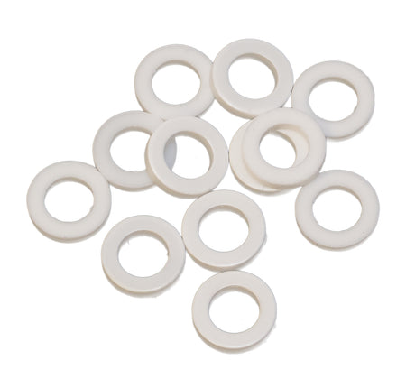 GrovTec US GTHM64 White Spacers Bulk Parts Pack 48 Pieces