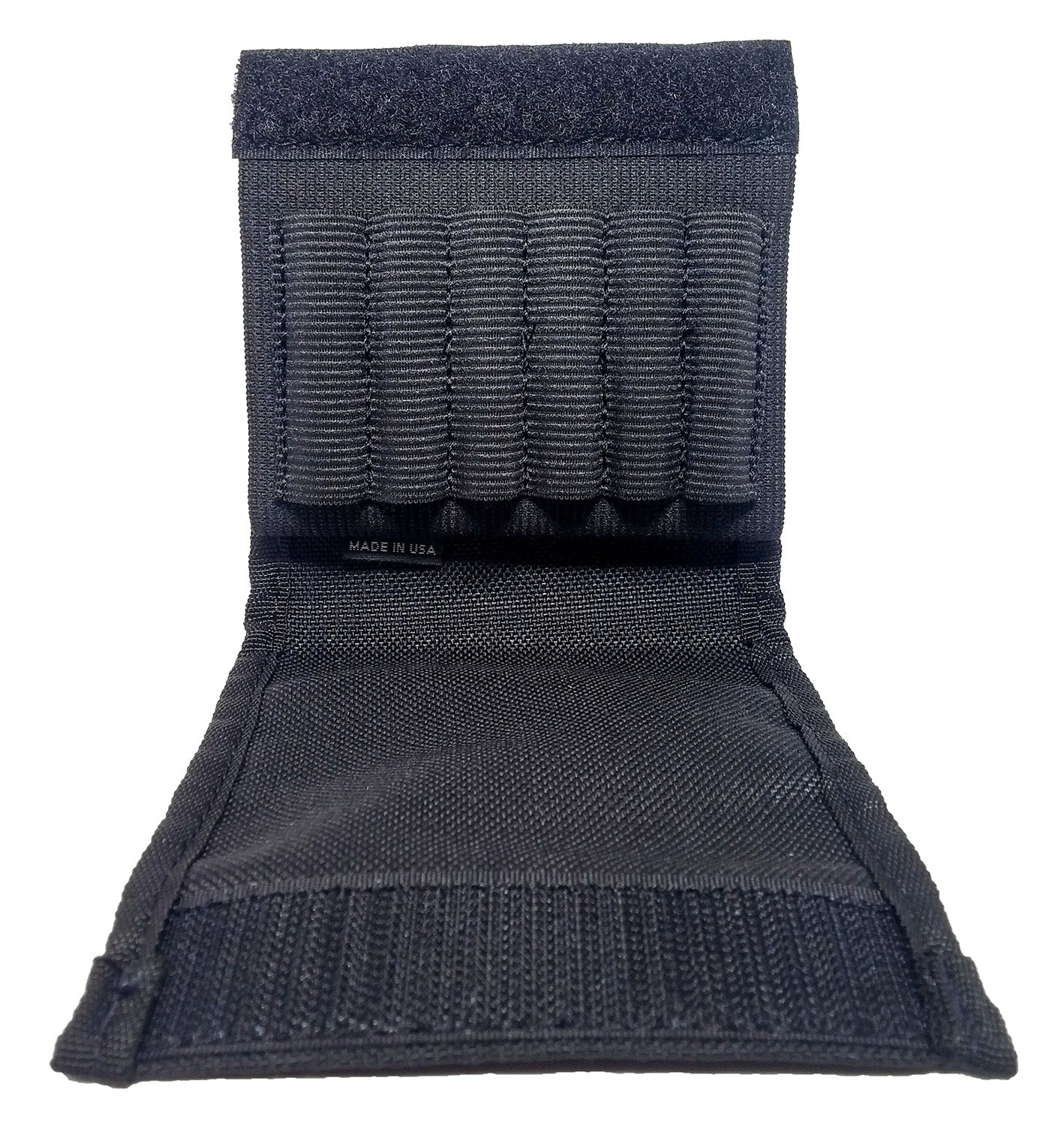 GrovTec US GTAC83 Cordura Rifle Buttstock Cartridge Holder 6-Round Slip-On Mount with Flap
