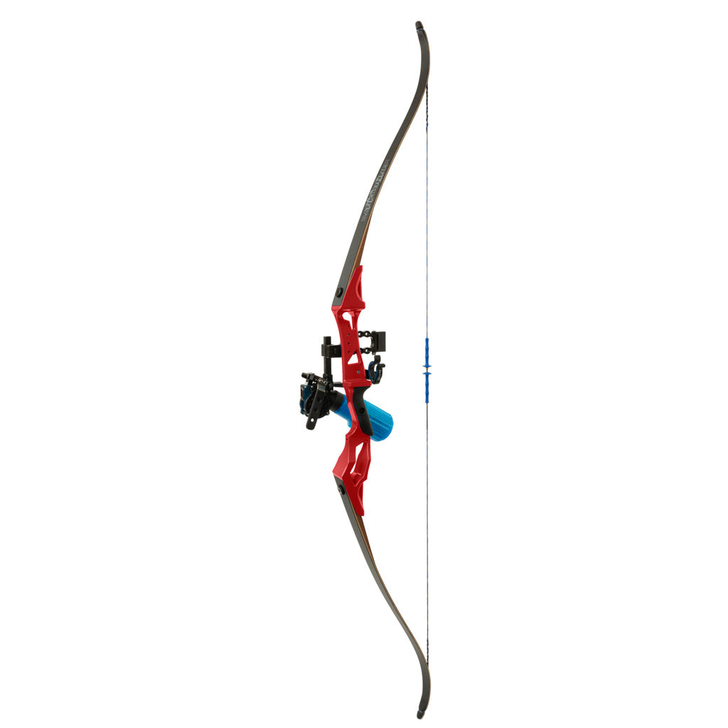 Fin Finder Bank Runner Bowfishing Recurve Package Winch Pro Reel Red 35 lbs. RH