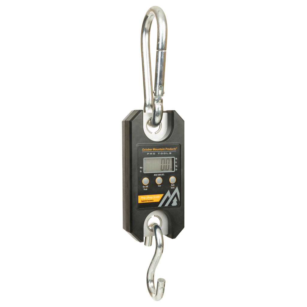 October Mountain Pro Shop Dual-Purpose Bow and Big Game Scale 500 lb.