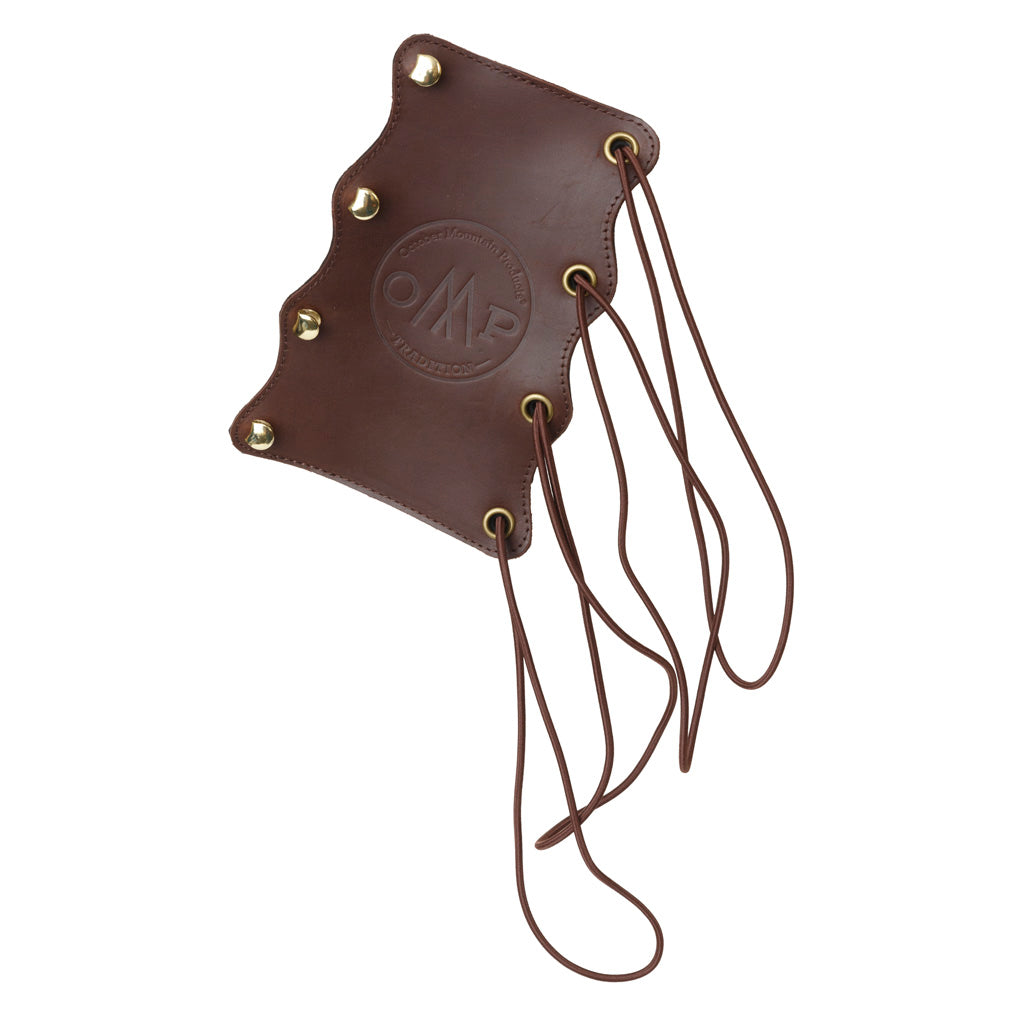October Mountain Tradition Leather Archery Arm Guard