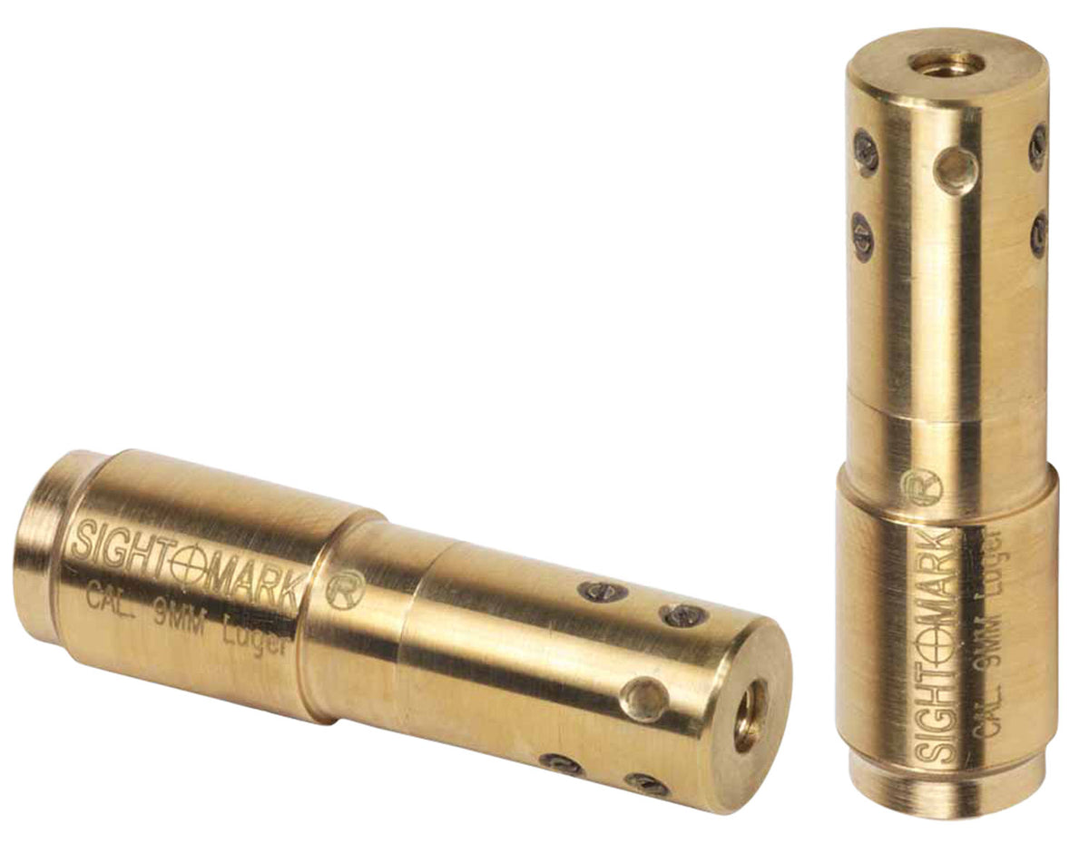 Sightmark SM39015 Red Laser Boresight for 9mm Luger 632-650nM with Battery Pack and Carrying Case