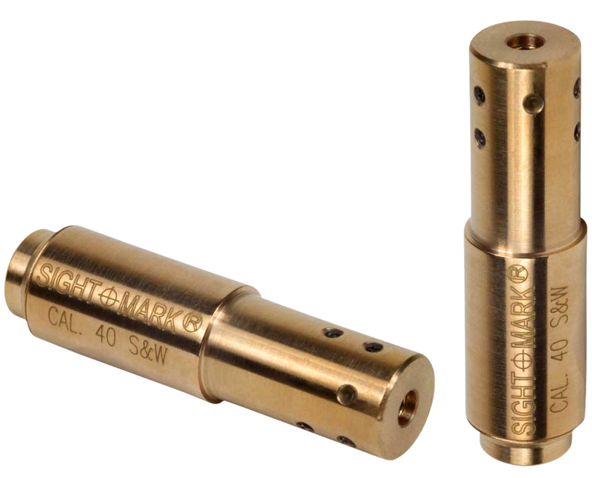Sightmark SM39016 Red Laser Boresight for 40 S&W Brass with Battery Pack and Carrying Case