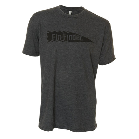 Fin Finder The Barb Graphic Tee Charcoal Large
