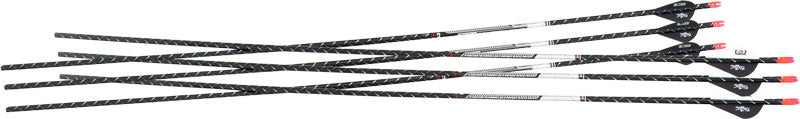 Easton Arrow FMJ 5MM 340 6-Pack with 2" Blazer Vanes