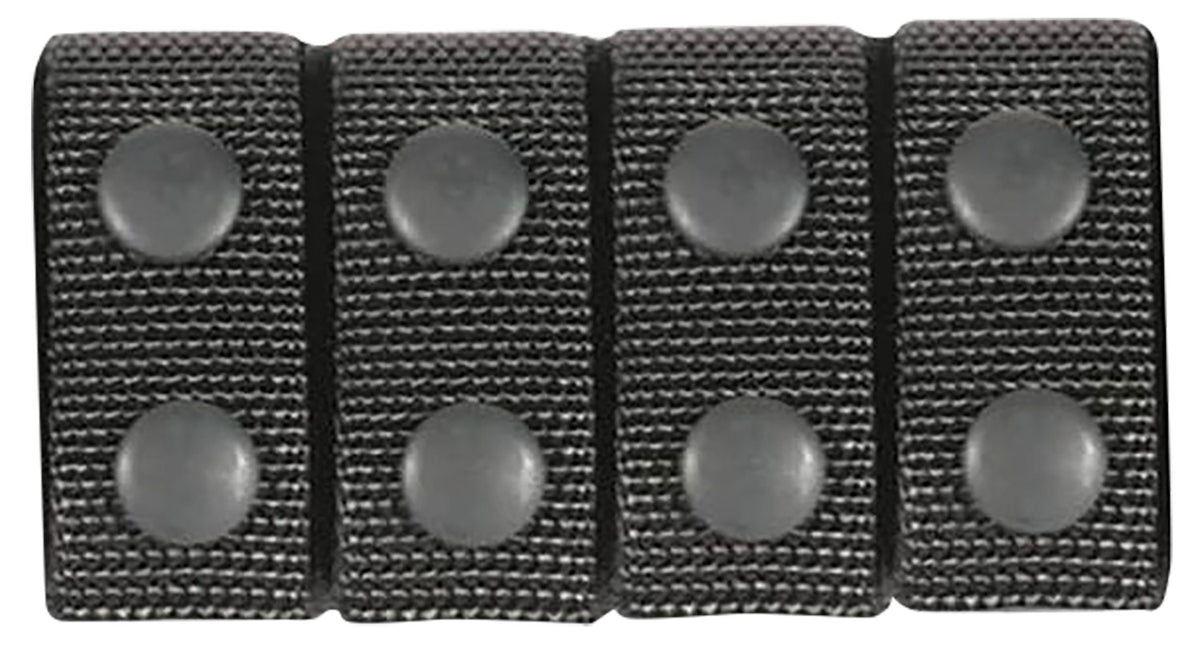 Blackhawk 44B351BK Belt Keeper 2.25" Black Nylon Snap-Mount Duty Gear