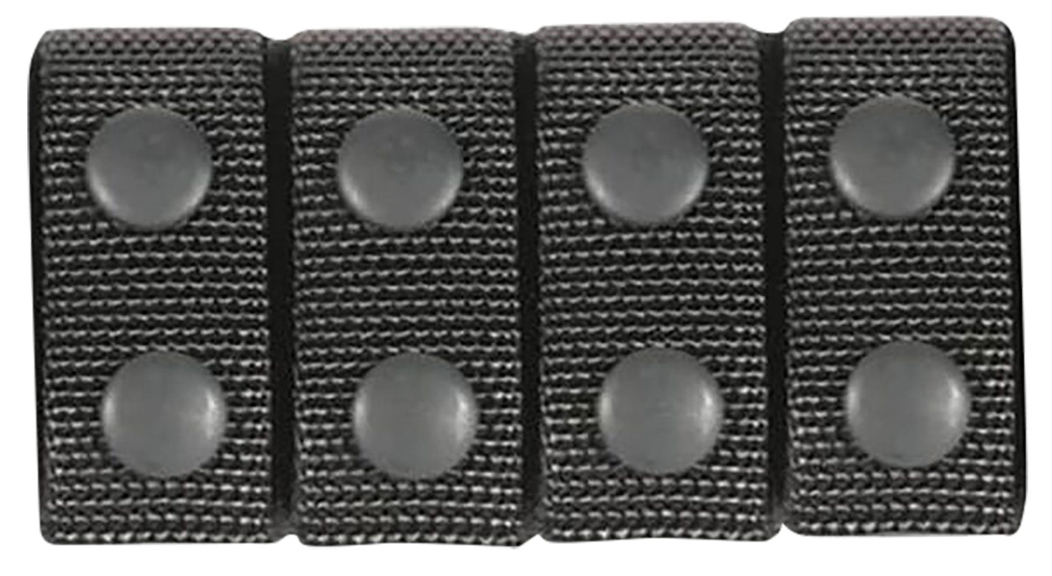 Blackhawk 44B351BK Belt Keeper 2.25" Black Nylon Snap-Mount Duty Gear
