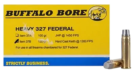 Buffalo Bore Heavy .327 Federal Mag 130 gr Solid ammo