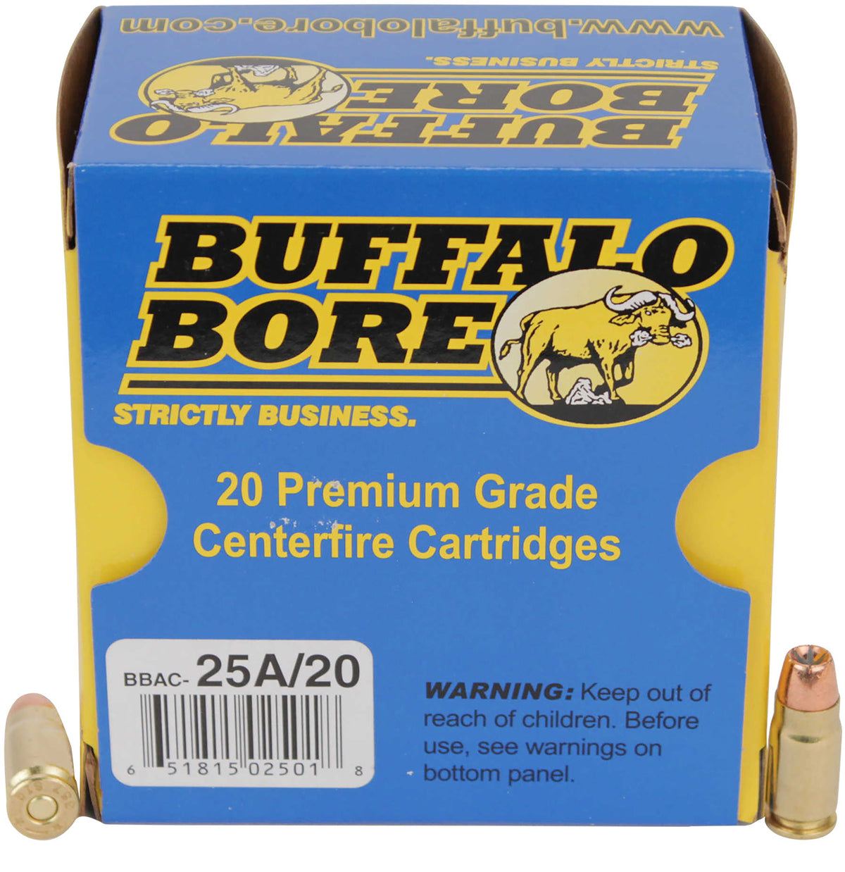 Buffalo Bore Heavy .357 Sig 125 gr JHP ammo