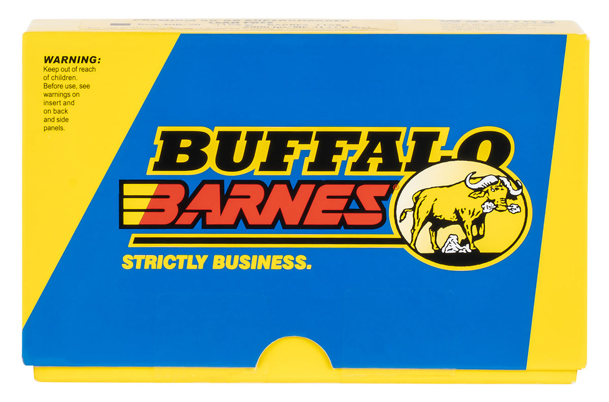 Buffalo Bore 20F20  +P Barnes TAC-XP Lead Free  110 Grain .38 Special