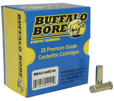 Buffalo Bore Standard Pressure .38 Special 150 gr Wadcutter ammo