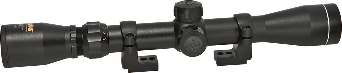 CVA KonuShot Muzzleloader Scope Kit 3-9x32mm 1-Inch Tube Duplex Reticle Matte Black with Mounts