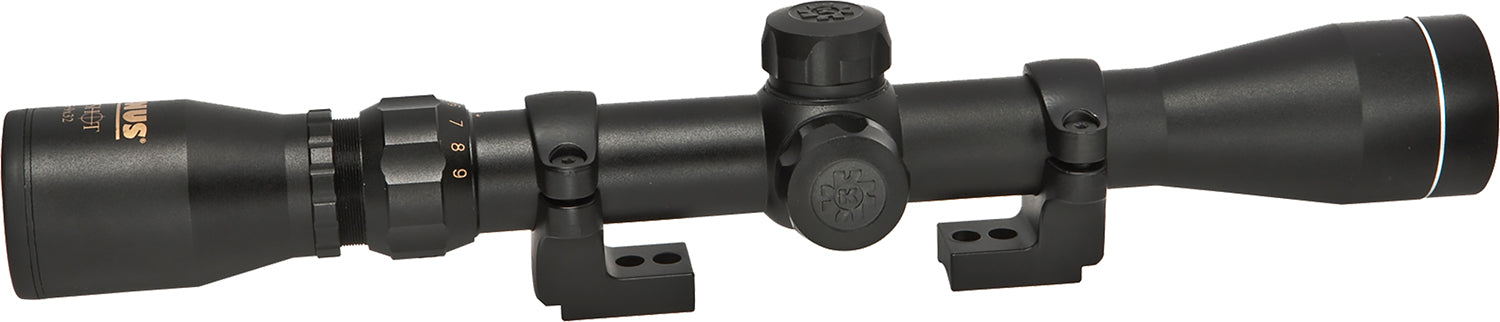 CVA KonuShot Muzzleloader Scope Kit 3-9x32mm 1-Inch Tube Duplex Reticle Matte Black with Mounts